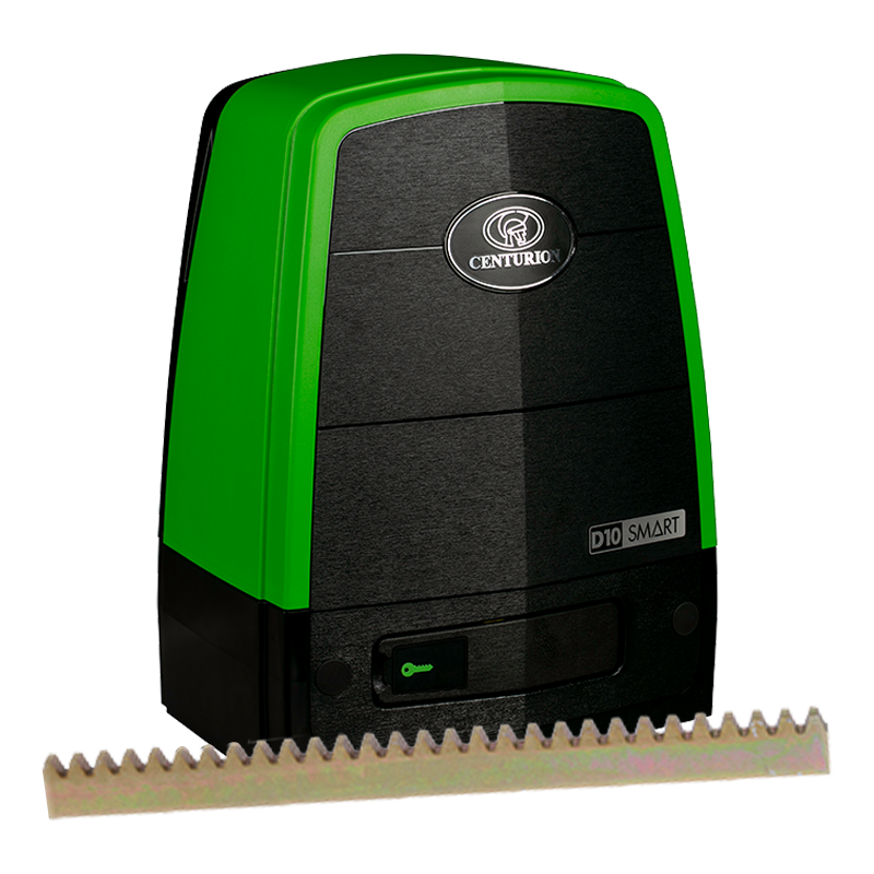Centurion Sliding Gate Kit D10 Smart 24VDC Motor Kit SRack 1000kg
