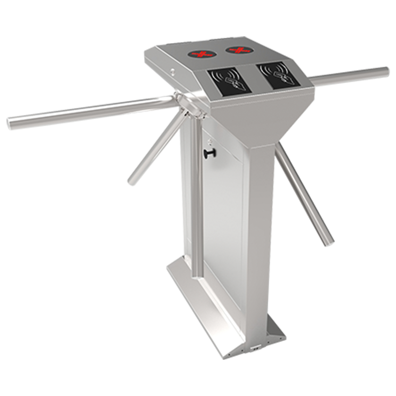ZKTeco TS1200 Turnstile - Waiste High - Dual Lane - Tripod