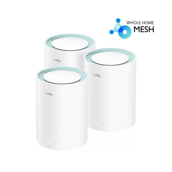 Cudy M1300 - WiFi5 AC1200 Gigabit Dual Band Mesh