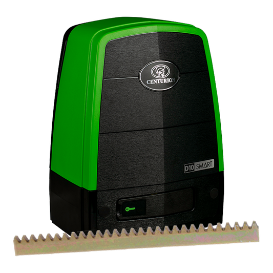 Centurion Sliding Gate Kit D10 Smart 24VDC Motor Kit SRack 1000kg