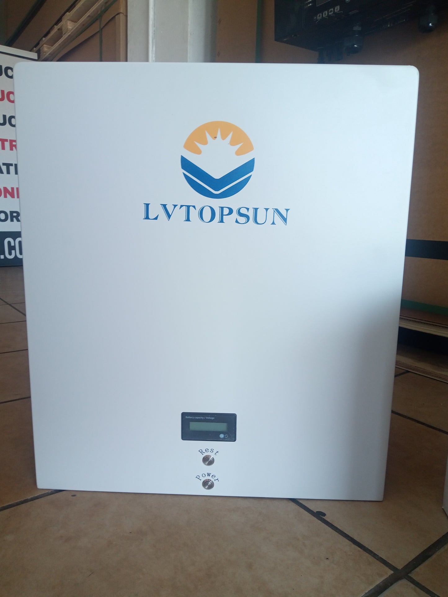 LVTOPSUN 24V 2.4KWH LITHIUM BATTERY