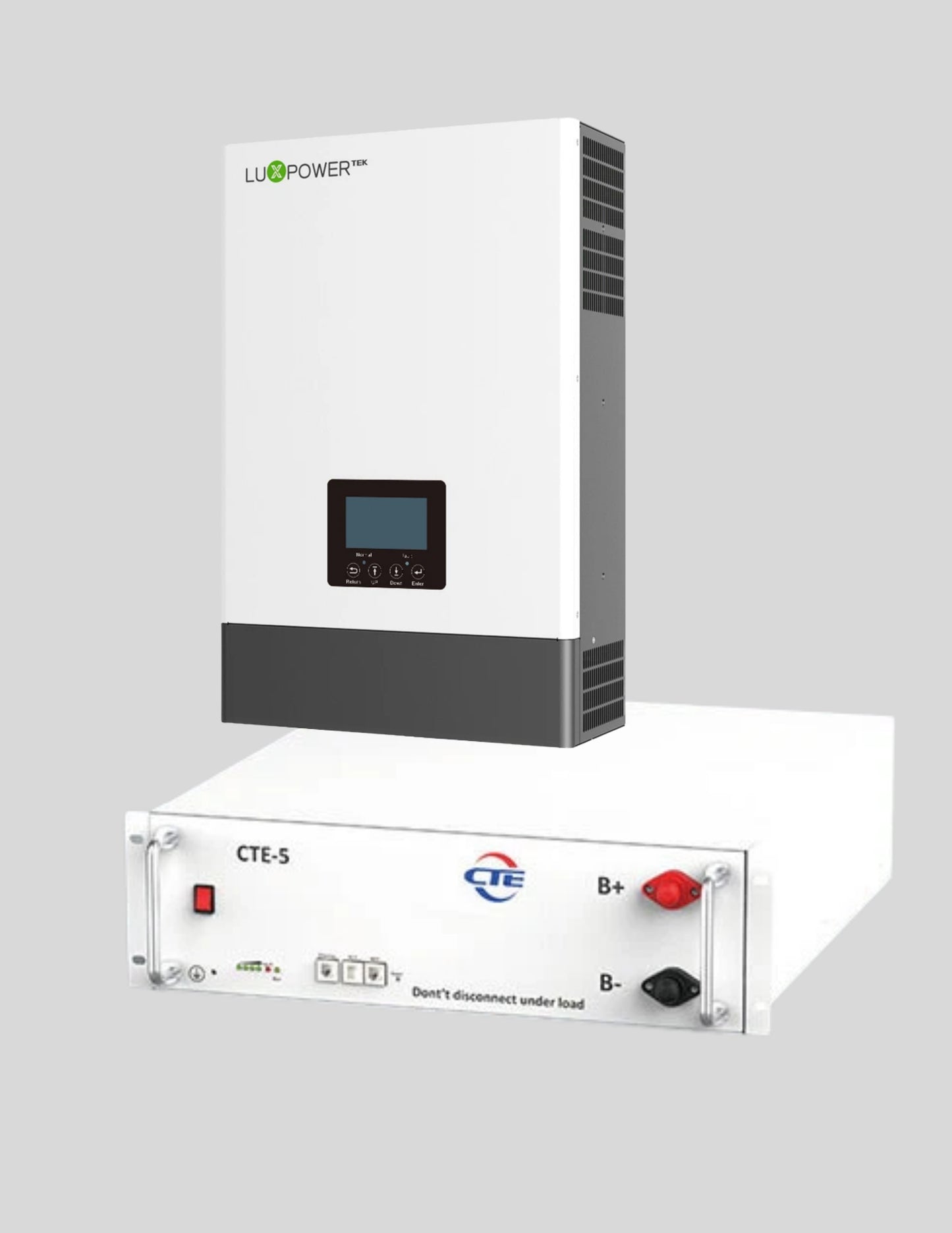 5KW COMBO - LUXPOWER SNA5000 & CTE-5 LITHIUM BATTERY