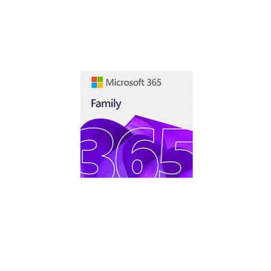 Microsoft ESD M365 Family Subscript Product Key License (Downloadable)