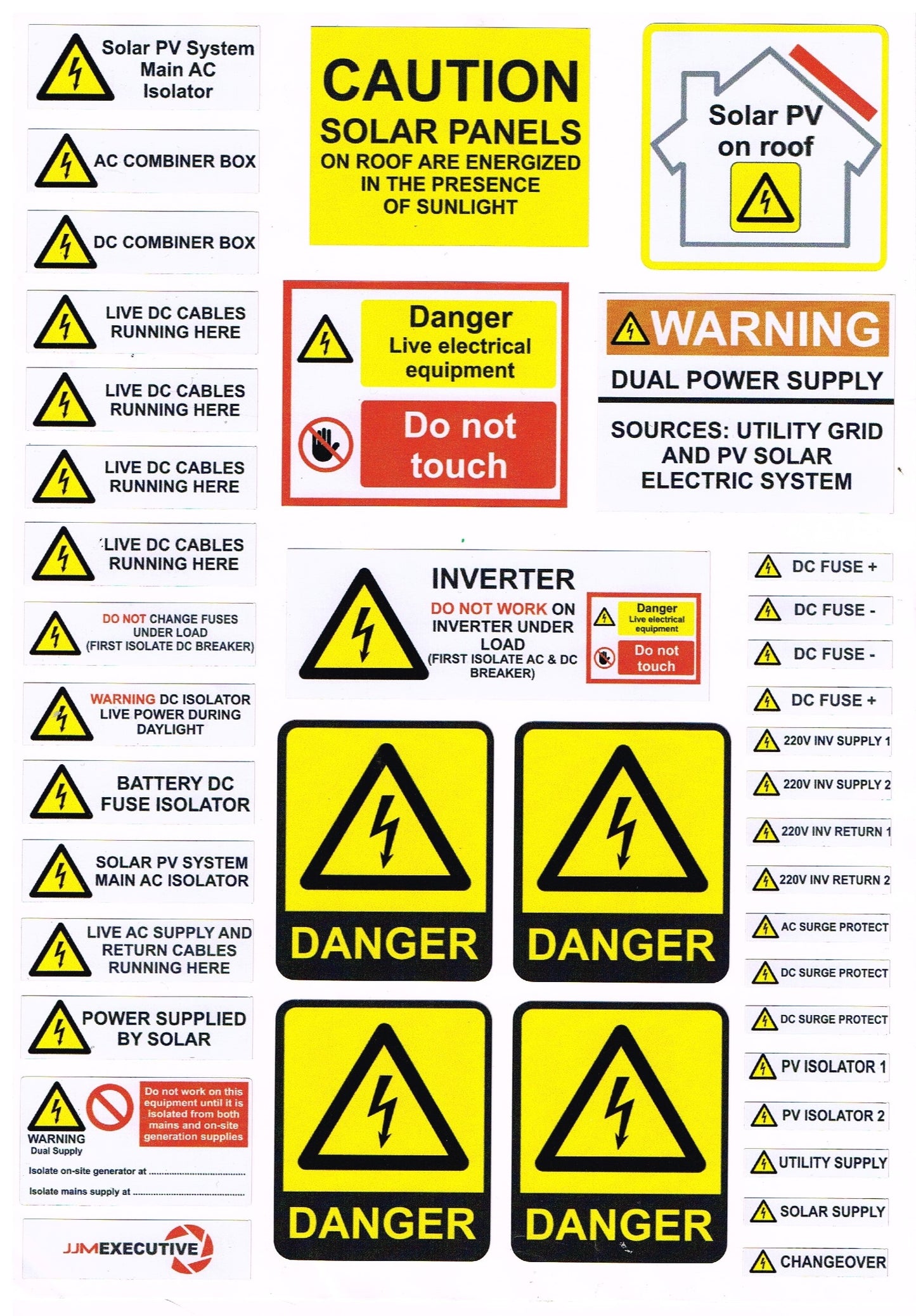 SOLAR LABELS