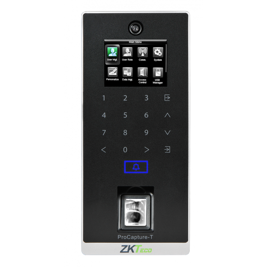ZKTeco ProCaptureT Fingerprint Keypad Reader - Green Label